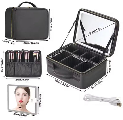 Organizador para maquillaje con espejo #CodL