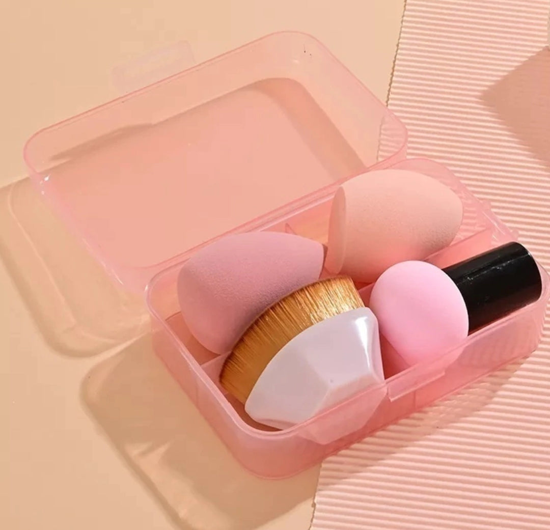 Kit de brochas y Beauty blender #CodU