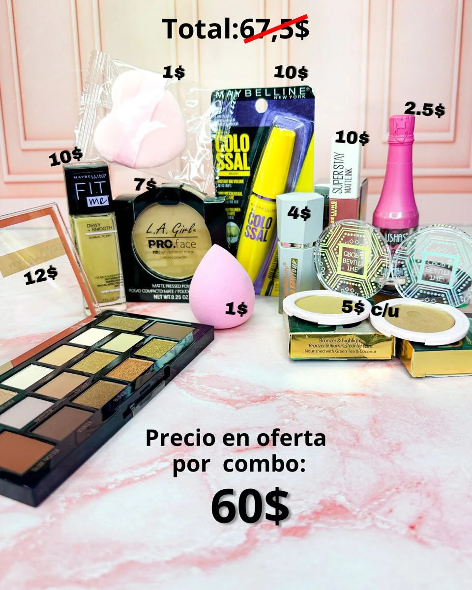 Combos de maquillaje