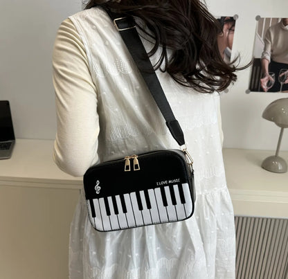 Cartera bandolera piano #CodU