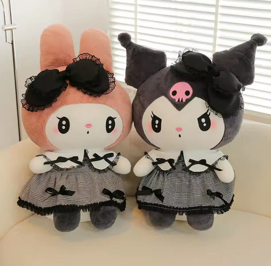 Peluche Kuromi y My melody 35cm #CodT