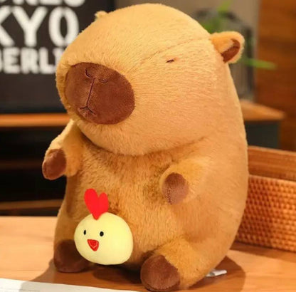 Peluche capybara pollito 30cm #CodU