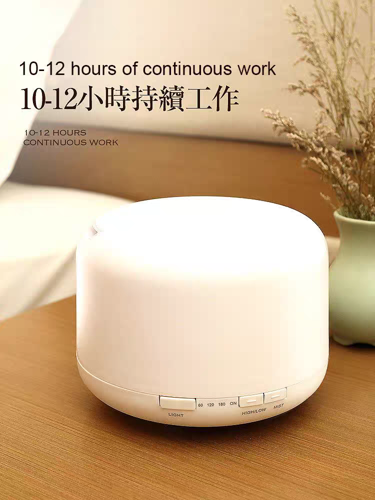 Humidificador - purificador de aire con luces de colores #CodL