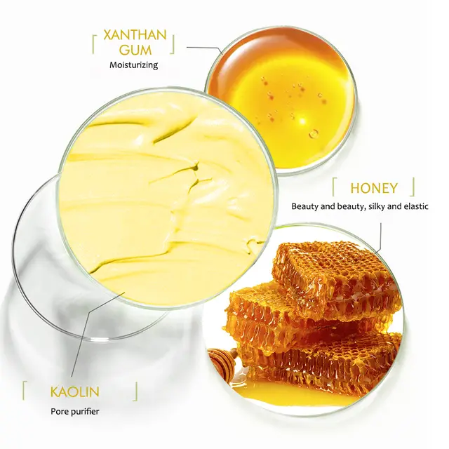 Mascarilla de arcilla miel y té verde #CodL