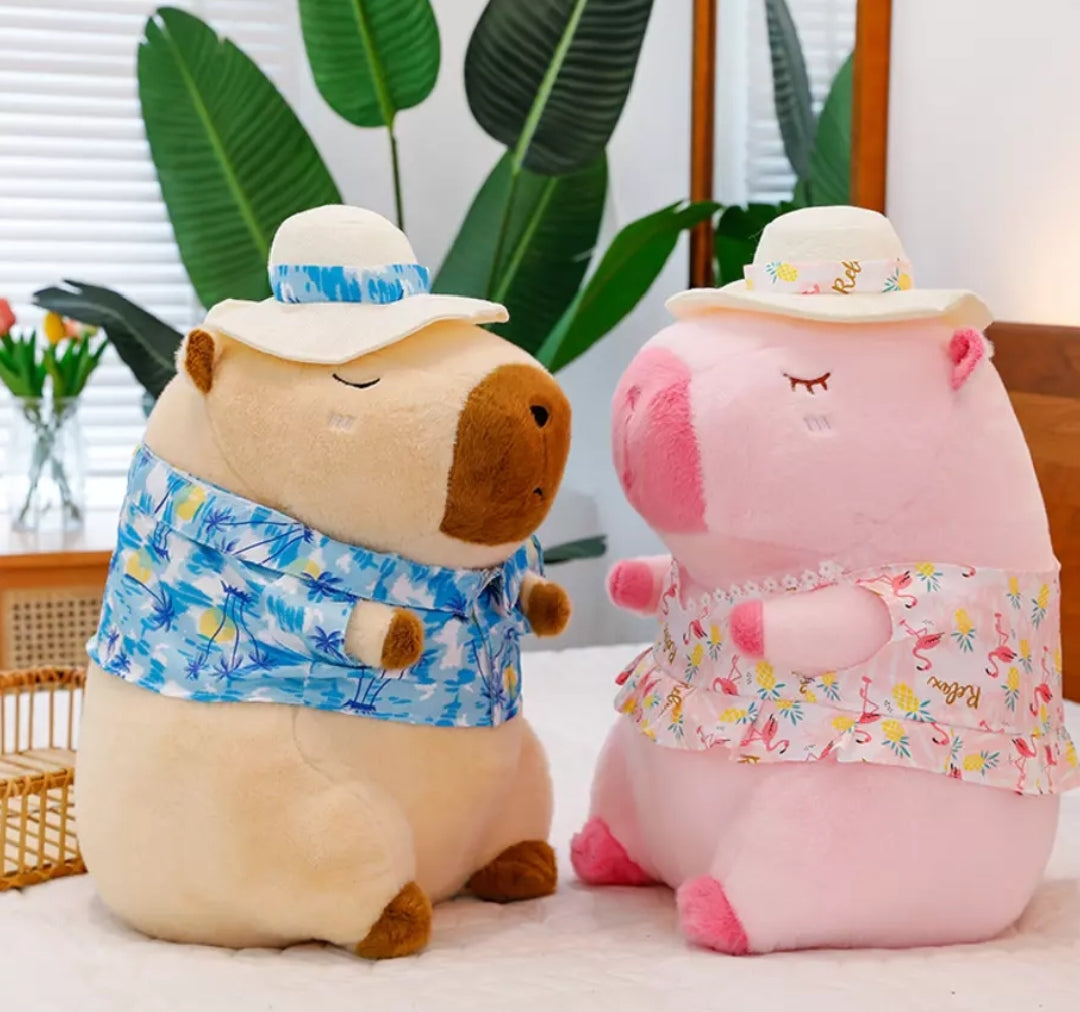Capybaras hawaianos 30cm #CodU