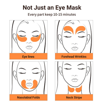 Mascarilla para ojos, tratamiento anti arrugas Disaar #CodL