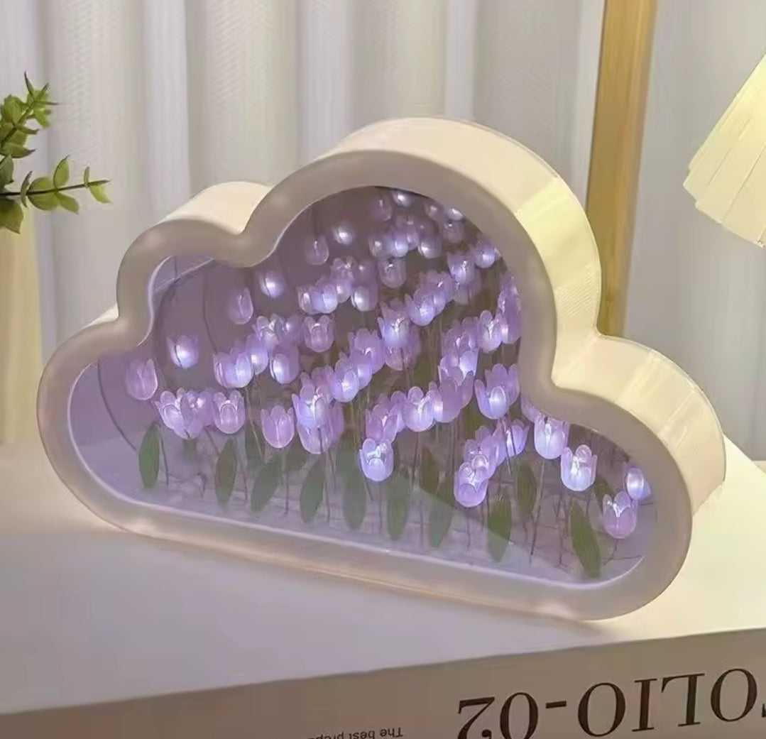 Lámpara de tulipanes #CodU
