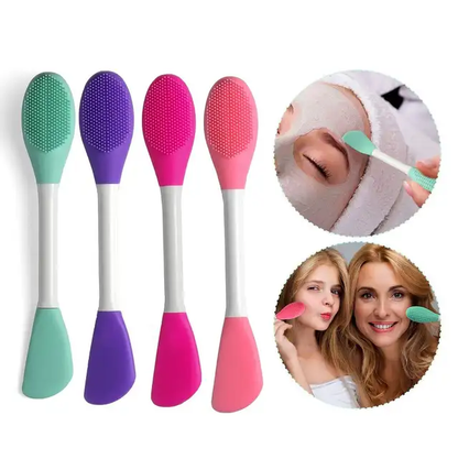 Cepillo 2en1 para exfoliar y aplicar mascarilla
