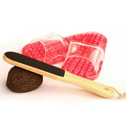 Paleta para pie de madera #CodL