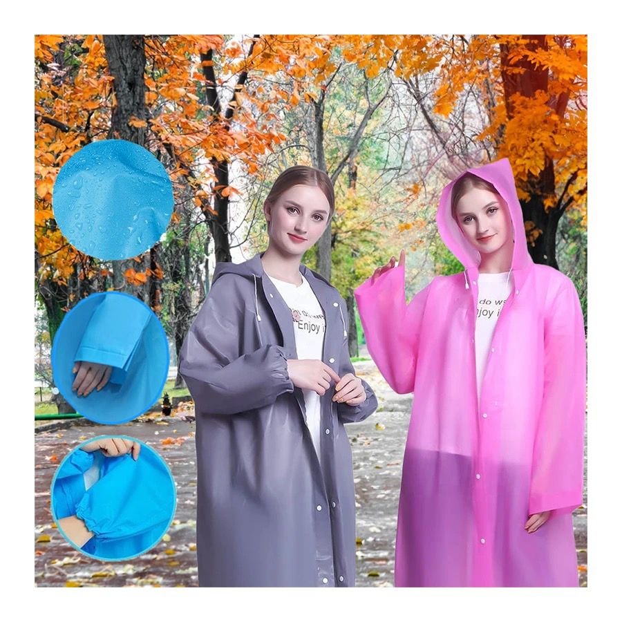 Impermeables unicolor para adultos