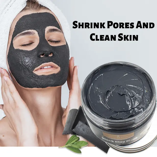 Mascarilla de arcilla con aceite de argán y carbón activado #CodL