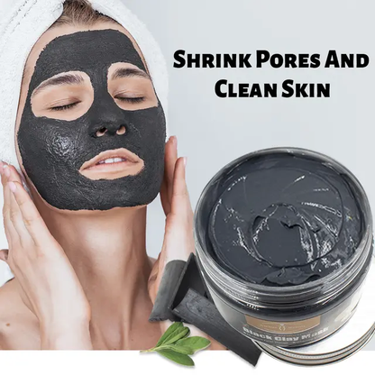Mascarilla de arcilla con aceite de argán y carbón activado #CodL