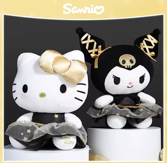 Peluches Hello Kitty y Kuromi 35cm #CodT
