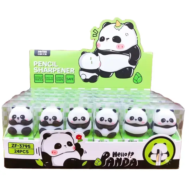 Sacapuntas de panda