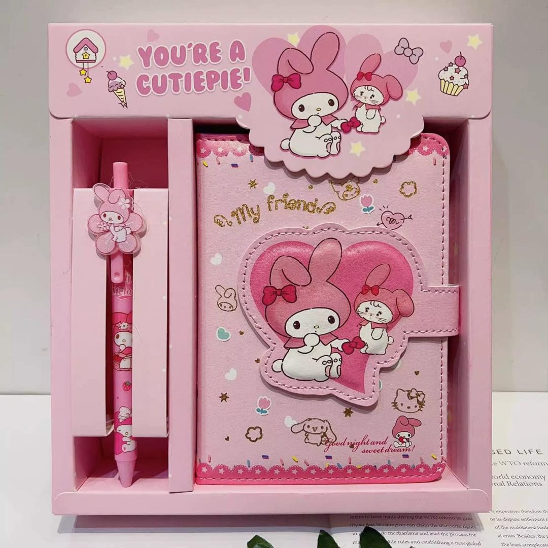 Kit de cuaderno con lapicero Sanrio