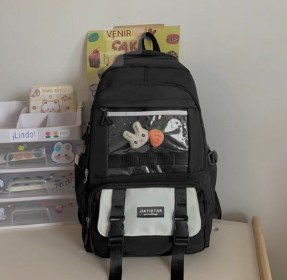Morral escolar con accesorios #CodT