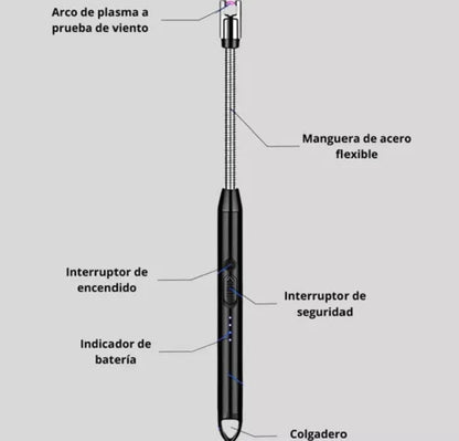 Encendedor eléctrico #CodL