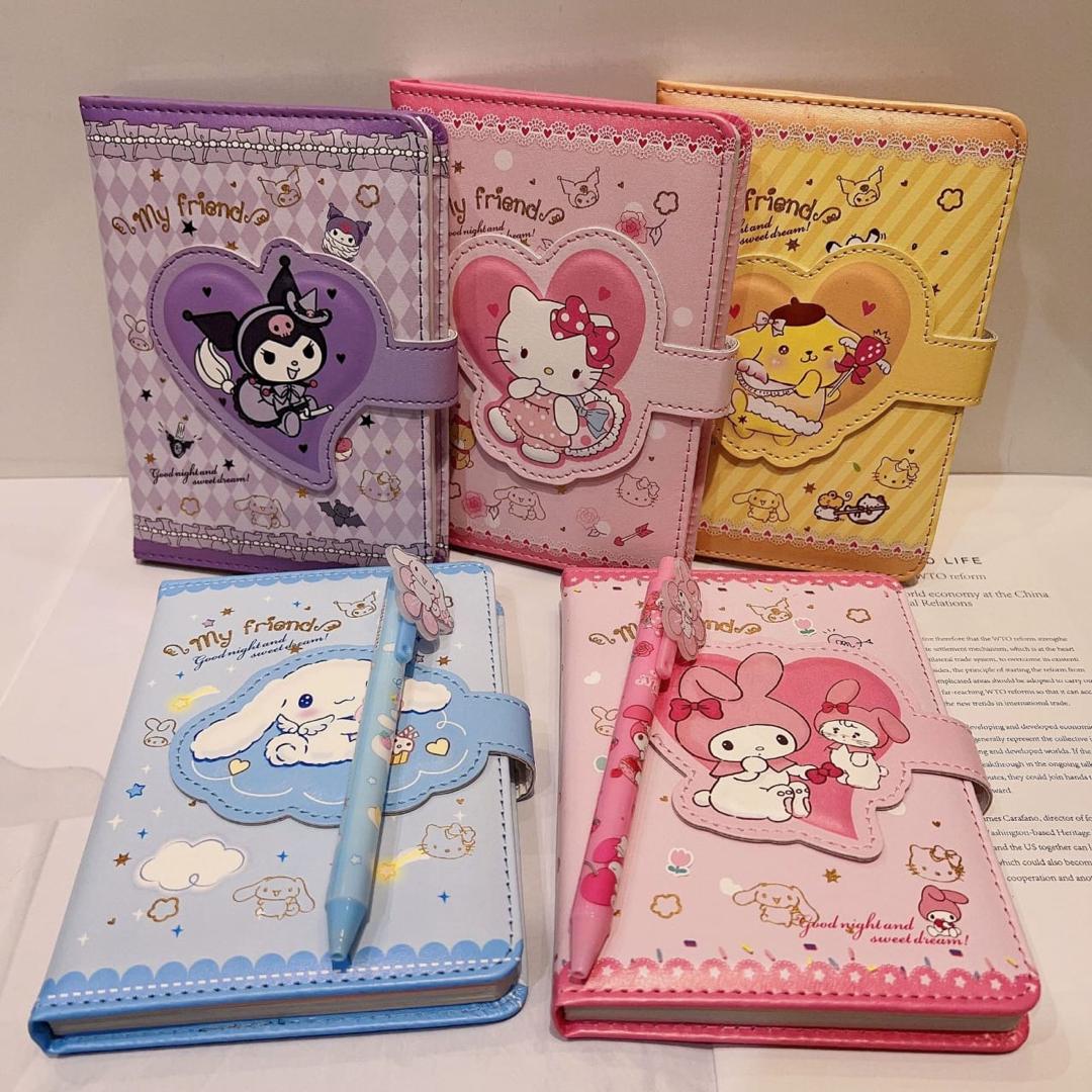 Kit de cuaderno con lapicero Sanrio