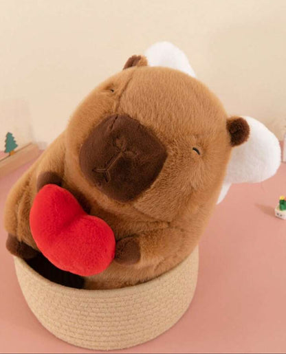 Peluche capybara corazón 40cm #CodM