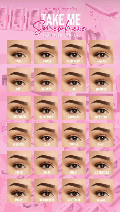 Pestañas Beauty creations