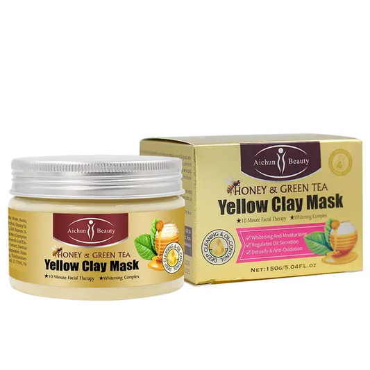 Mascarilla de arcilla miel y té verde #CodL